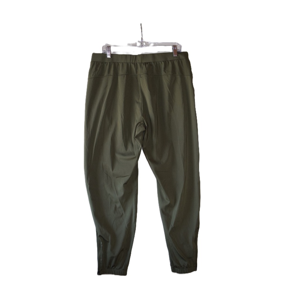 Mondetta Outdoor Project Joggers Mens L Olive Green Excellent Ankle Zip Pants